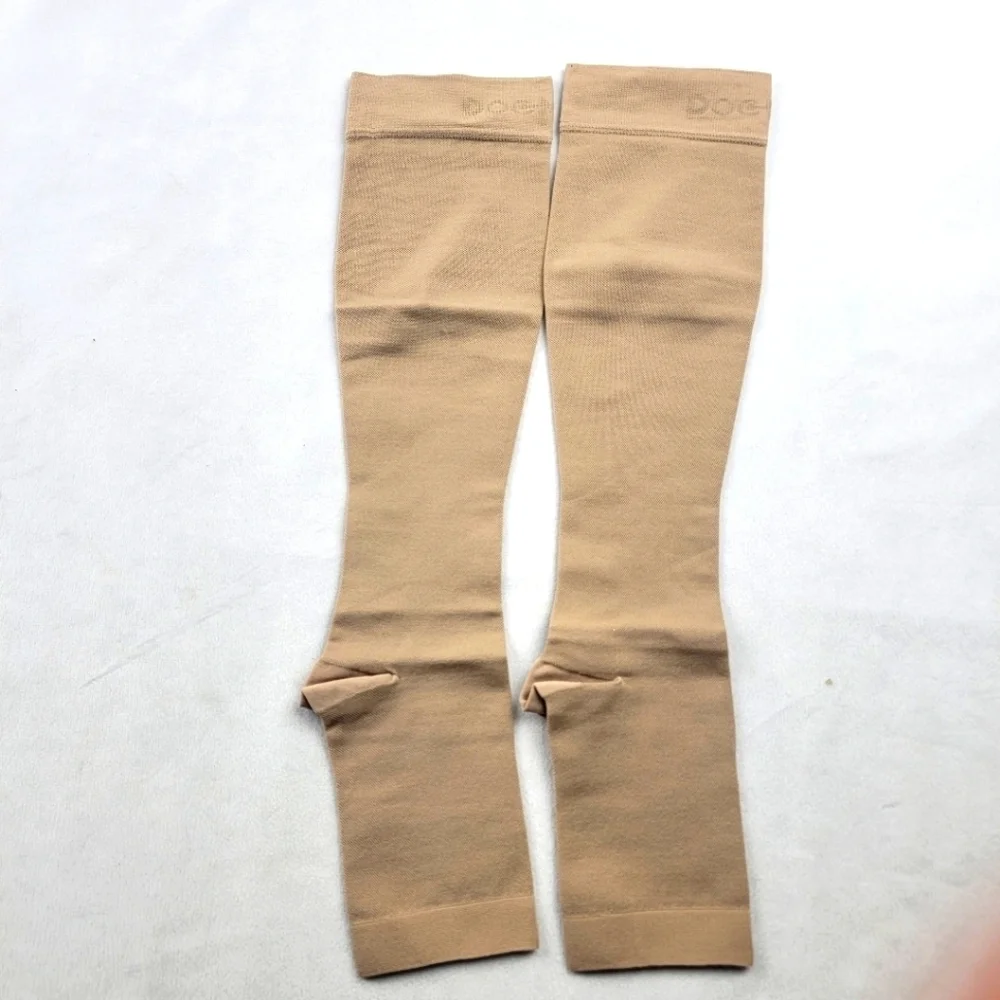 NWT Doc Miller toeless compression sleeves socks 15-20mmHg size small